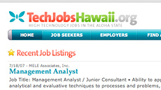 TechJobs Hawaii